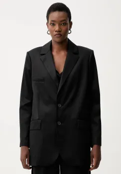 IRO sacou culoarea negru, un singur rand de nasturi, uni, WP07DOUNY imagine