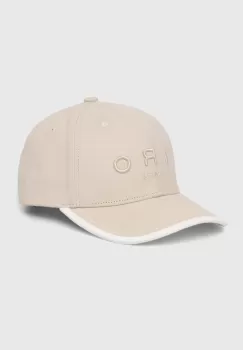 IRO sapca de baseball din bumbac culoarea bej, cu imprimeu imagine