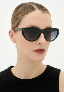 Isabel Marant ochelari de soare culoarea negru, IM 0217/S imagine