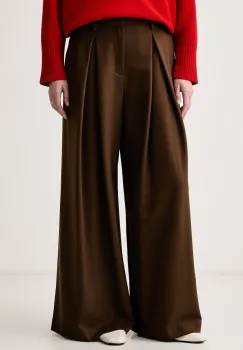 Isabelle Blanche  pantaloni pentru femei cu amestec de lana imagine
