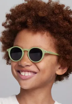 IZIPIZI ochelari de soare IZIPIZI JUNIOR SUN #d Pear culoarea verde, #d imagine