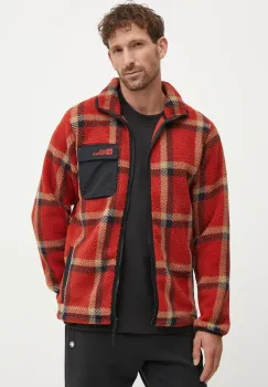 Jack Wolfskin bluza Felslicht Check barbati, culoarea rosu, modelator, A60058 imagine