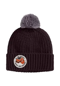 Jack Wolfskin caciula copii POMPOM BADGE culoarea bordo imagine