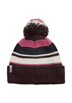 Jack Wolfskin caciula copii POMPOM BEANIE culoarea violet imagine