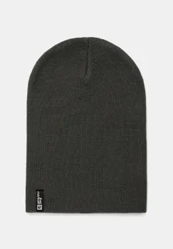 Jack Wolfskin caciula culoarea bleumarin, din tricot gros, 1903892 imagine