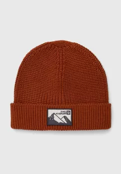Jack Wolfskin caciula culoarea rosu, din tricot gros imagine