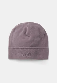 Jack Wolfskin caciula culoarea violet, din tesatura neteda imagine