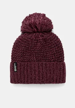 Jack Wolfskin caciula MEDLEY culoarea bordo, A65237 imagine