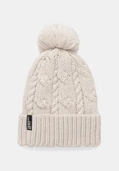 Jack Wolfskin caciula Pompom culoarea bleumarin, de lana, 1905092 imagine