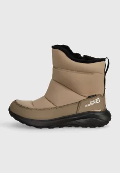 Jack Wolfskin cizme de iarna culoarea bej imagine