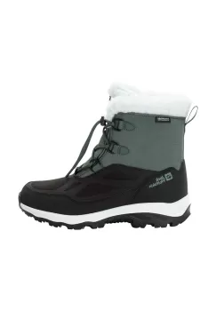 Jack Wolfskin cizme de iarna pentru copii VOJO SHELL XT TEXAPORE MID culoarea verde imagine