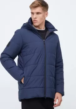 Jack Wolfskin geaca barbati, culoarea albastru marin, de tranzitie imagine