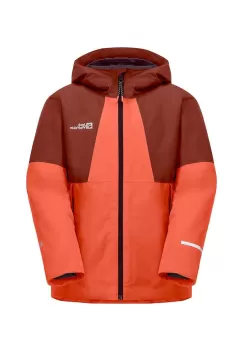 Jack Wolfskin geaca copii culoarea portocaliu, 1610281 imagine