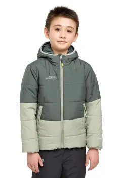 Jack Wolfskin geaca de iarna pentru copii culoarea verde, 1610131 imagine