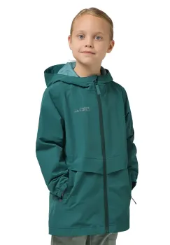 Jack Wolfskin geaca de ploaie copii MALIMA culoarea verde imagine