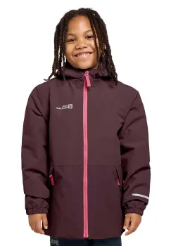 Jack Wolfskin geaca de schi pentru copii culoarea bordo, 1607982 imagine