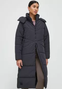 Jack Wolfskin geaca femei, culoarea gri, de iarna imagine