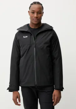 Jack Wolfskin geaca sport din puf ICECAPE culoarea negru, A65299 imagine