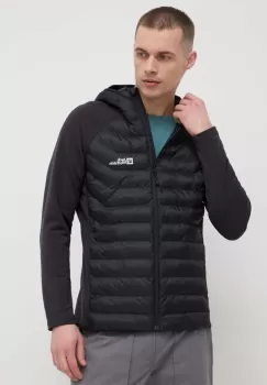 Jack Wolfskin geaca sport Routeburn Pro Hybrid culoarea negru imagine