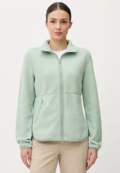 Jack Wolfskin hanorac cu fermoar pentru femei din polar Lite Curl imagine