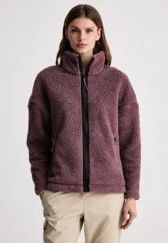 Jack Wolfskin  hanorac cu fermoar pentru femei din polar STONE LITE imagine