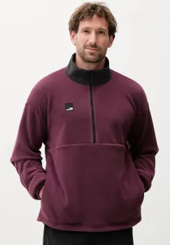 Jack Wolfskin hanorac fleece SUMETRO culoarea violet, uni, A64109 imagine