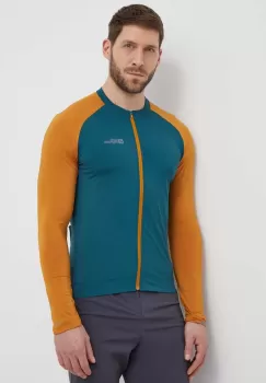 Jack Wolfskin hanorac Gravex culoarea verde, modelator, 1809971 imagine
