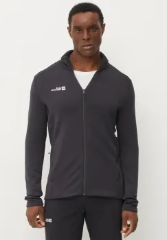 Jack Wolfskin hanorac Kolbenberg culoarea gri, uni, A63964 imagine