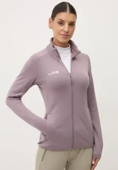 Jack Wolfskin hanorac Kolbenberg culoarea roz, neted, A63965 imagine