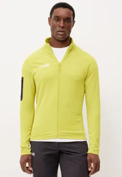 Jack Wolfskin hanorac Prelight culoarea verde, uni, A63789 imagine