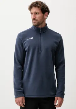 Jack Wolfskin hanorac Taunus culoarea galben, uni, 1709522 imagine