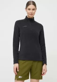 Jack Wolfskin hanorac Taunus culoarea negru, neted imagine