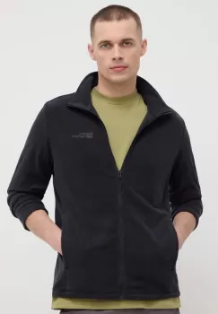 Jack Wolfskin hanorac Taunus culoarea rosu, neted imagine