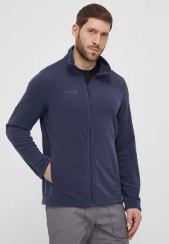 Jack Wolfskin hanorac Taunus culoarea rosu, neted imagine