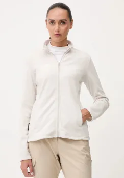 Jack Wolfskin hanorac Taunus culoarea turcoaz, uni, 1711391 imagine