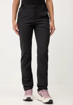 Jack Wolfskin pantaloni de exterior GEIGELSTEIN culoarea negru, 1507731 imagine