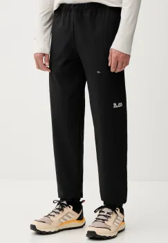 Jack Wolfskin pantaloni de exterior PRELIGHT culoarea negru, A65166 imagine