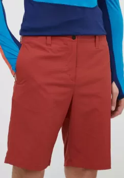 Jack Wolfskin pantaloni scurti outdoor Desert culoarea rosu imagine