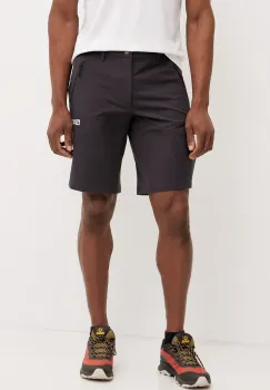 Jack Wolfskin pantaloni scurti outdoor Pico Trail culoarea gri, A63908 imagine