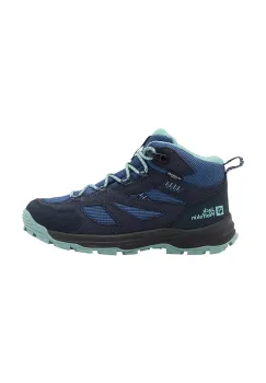 Jack Wolfskin pantofi copii VOJO TOUR TEXAPORE MID culoarea bleumarin, A64104 imagine