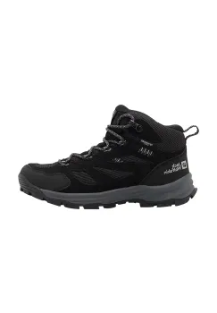 Jack Wolfskin pantofi copii VOJO TOUR TEXAPORE MID K culoarea negru, A64104 imagine