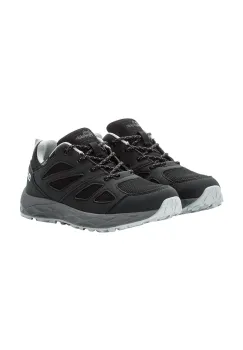 Jack Wolfskin pantofi copii WOODLAND 2 TEXAPORE LOW K culoarea negru, 4059811 imagine