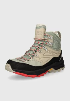 Jack Wolfskin pantofi Cyrox Texapore Mid femei, culoarea verde, 4064311 imagine