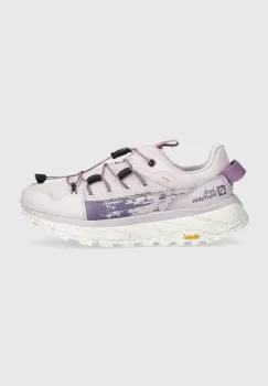 Jack Wolfskin pantofi Terraquest Low femei, culoarea violet imagine