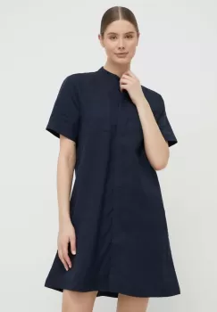 Jack Wolfskin rochie sport Mojave culoarea albastru marin, mini, drept imagine