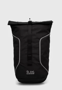 Jack Wolfskin rucsac Allspark culoarea negru, mare, cu imprimeu imagine