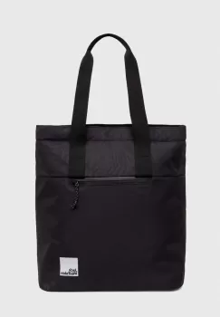 Jack Wolfskin rucsac femei, culoarea negru, mare, neted imagine