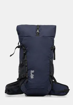Jack Wolfskin rucsac VELOCITY LITE culoarea bleumarin, mare, cu imprimeu, A65417 imagine