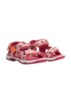 Jack Wolfskin sandale copii SMILEYWORLD culoarea roz imagine
