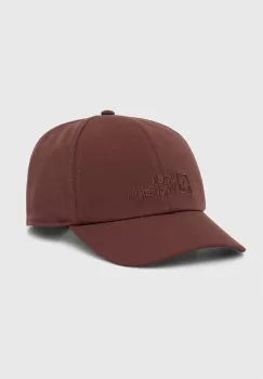 Jack Wolfskin sapca culoarea maro, cu imprimeu imagine
